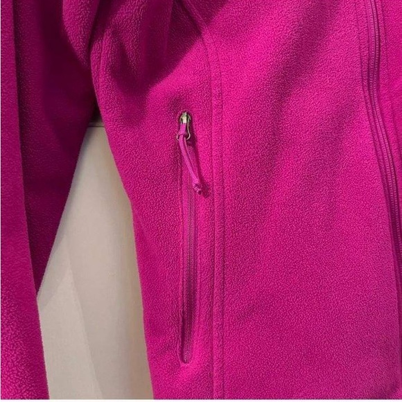 Columbia pink medium fleece euc! - Picture 5 of 6